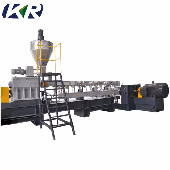 Waste Plastic HDPE LDPE Film Woven Bag Recycling Granulator Extruder Machine